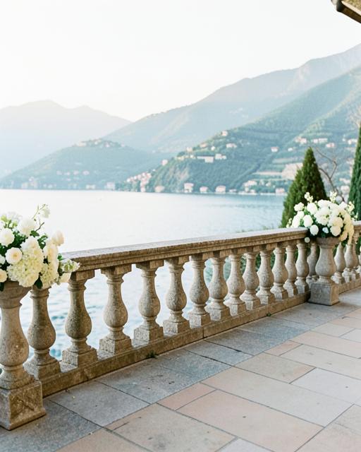 Ambientazione Villa sul lago senza persone