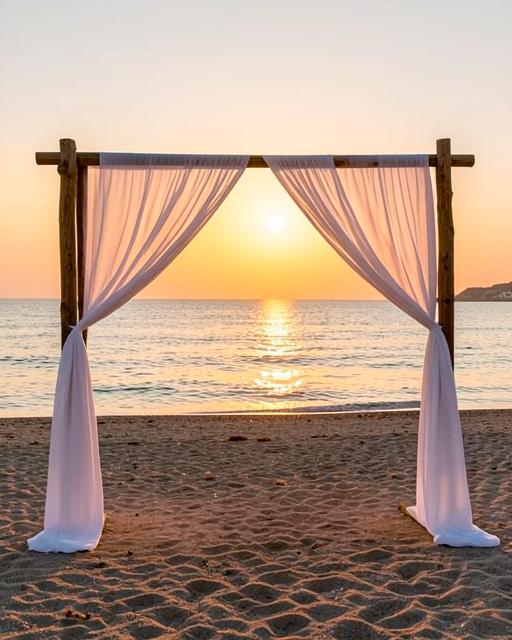 Ambientazione Tramonto sul mare senza persone