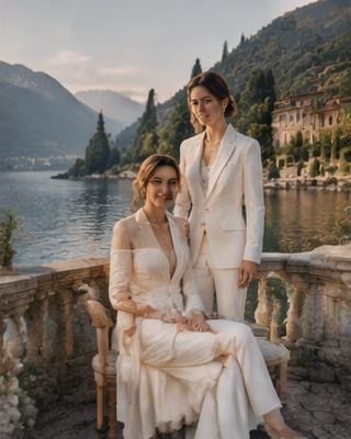 Villa sul lago: Anna & Giulia