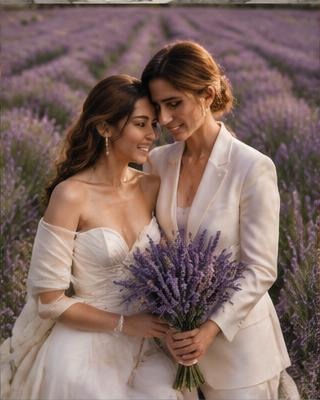 Lavanda provenzale: Anna & Giulia