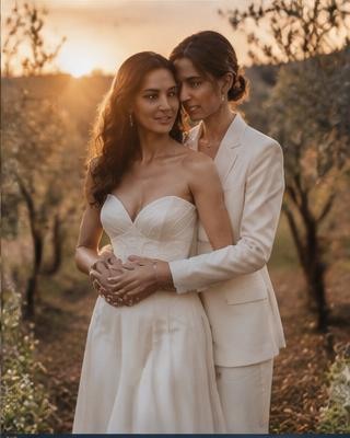 Rosa cipria: Anna & Giulia