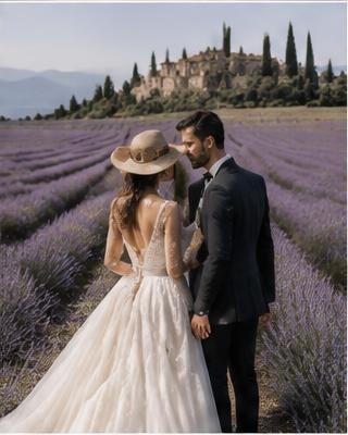 Lavanda provenzale: Anna & Marco